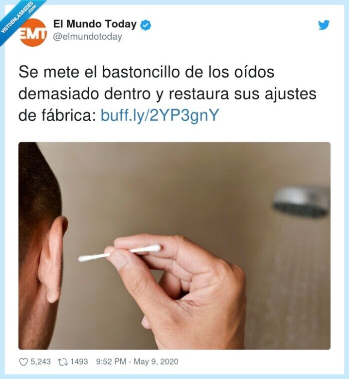bastoncillo,restaurar,fábrica,ajustes,oídos