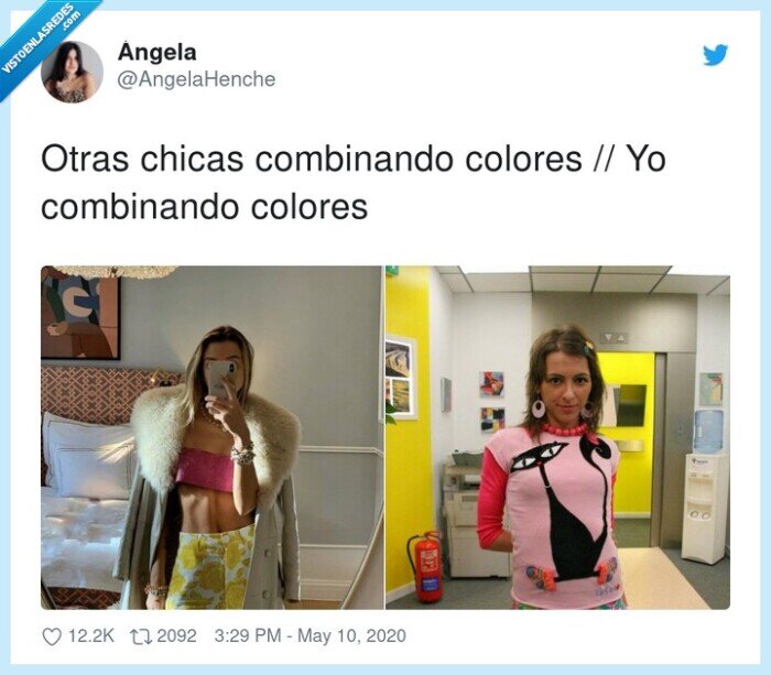 combinando,colores,chicas