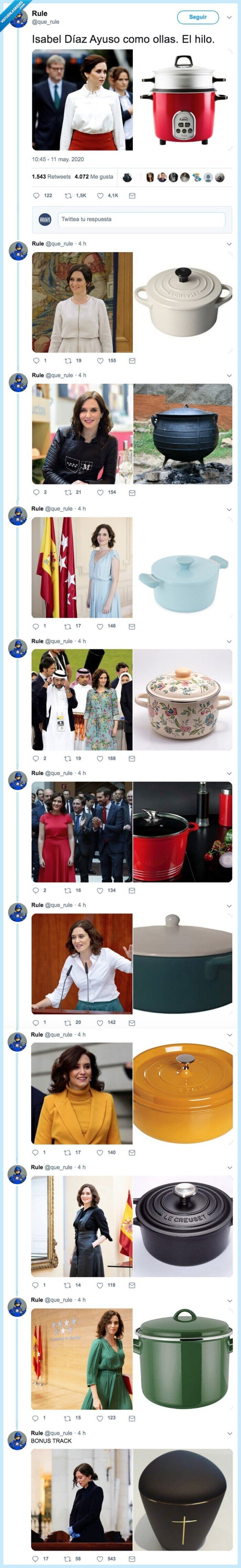 ollas,colores,diaz ayuso