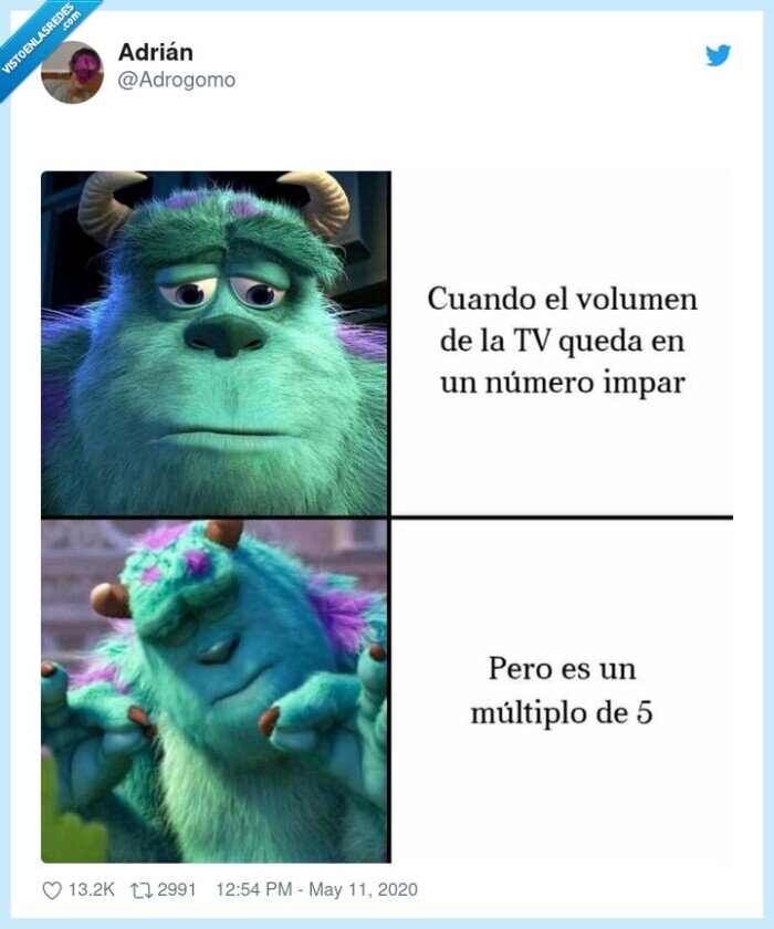 volumen,tv,televisor,multiplo,impar