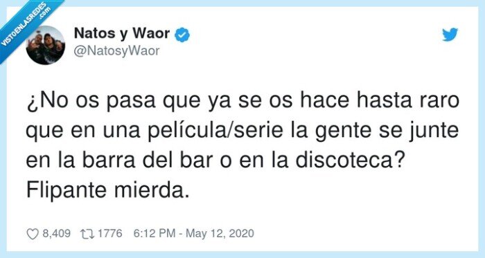 película/serie,discoteca,flipante,coronavirus,contacto