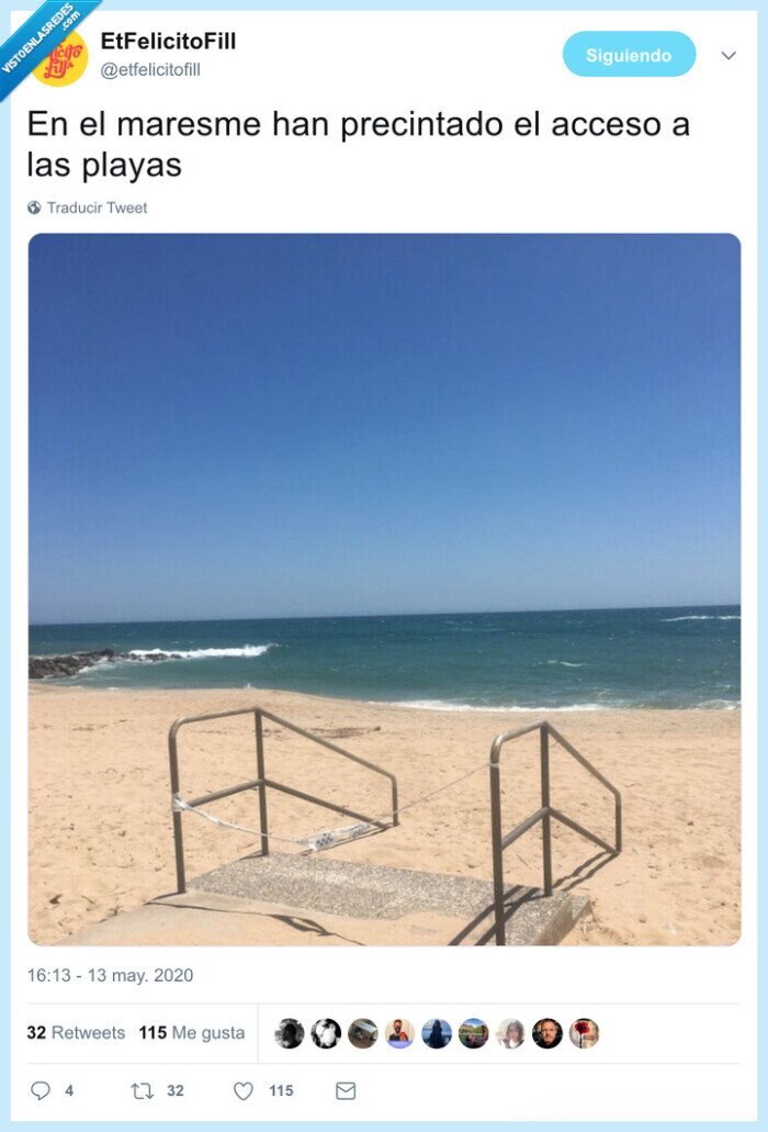 maresme,playas,precintado,cinta