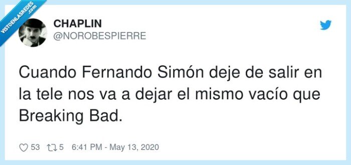 fernando simón,breaking bad,vacío