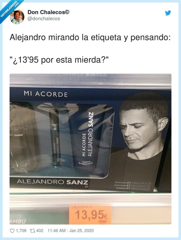 etiqueta,precio,alejandro sanz,mierda,1395