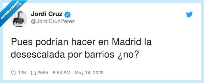 desescalada,podrían,barrios,madrid