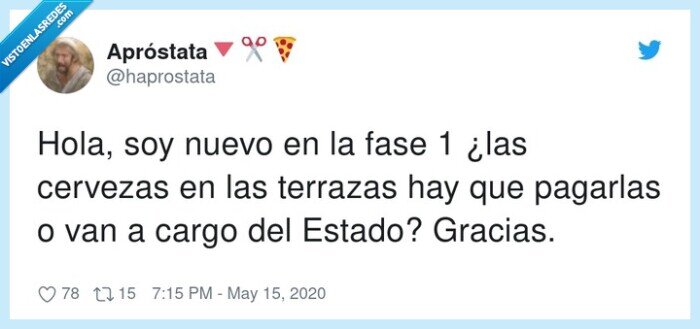 cervezas,terrazas,pagarlas,fases,estado,coronavirus