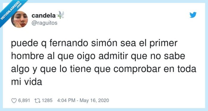 comprobar,fernando,simón,primer hombre,admitir,error