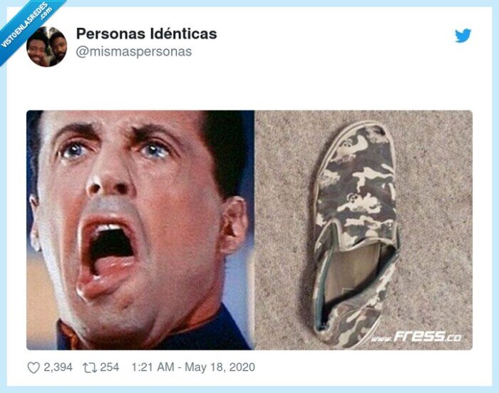 sylverste stallone,boca,alpargata,parecido