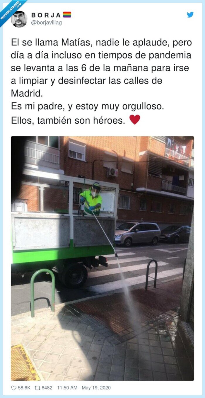 desinfectar,orgulloso,pandemia,aplaudir