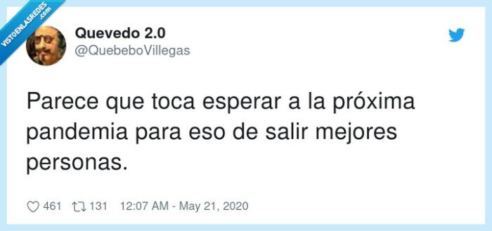 próxima,pandemia,personas,esperar,mejor persona,coronavirus