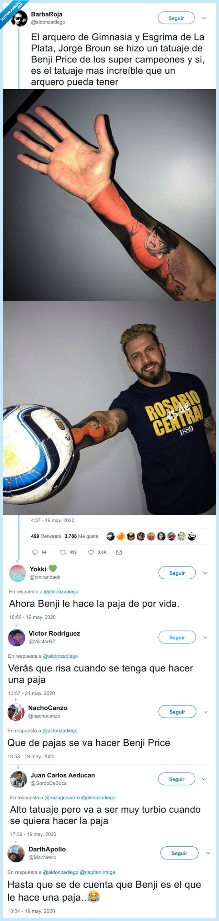 increíble,campeones,gimnasia,arquero,esgrima,tatuaje