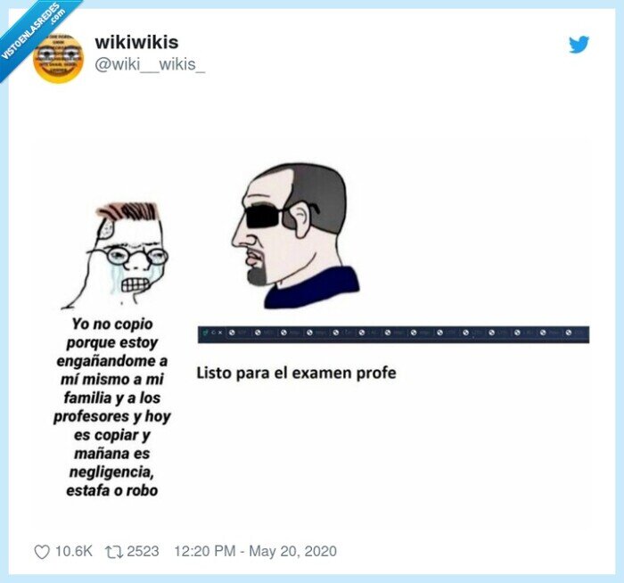 exámenes,copiar,profesores,pestañas