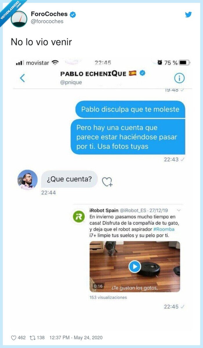 588497 - Hay que ser cabrón jajajaja, por @forocoches