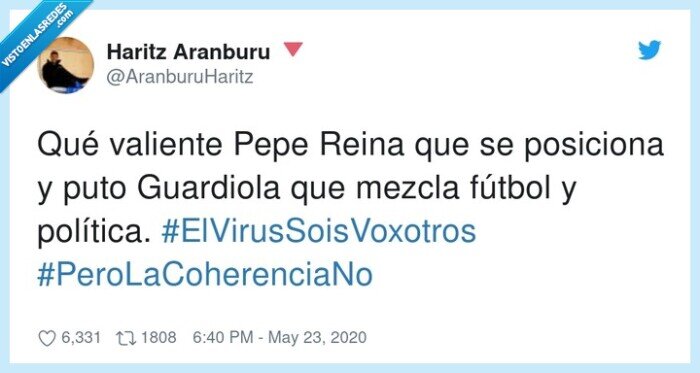 posicionarse,guardiola,política,pepe reina