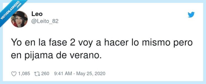 verano,pijama,mismo,fases,cuarentena
