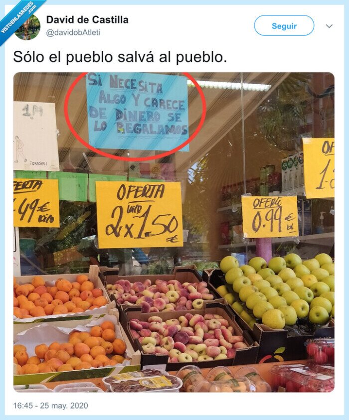 salvar,pueblo,comprar,supermercado,regalar