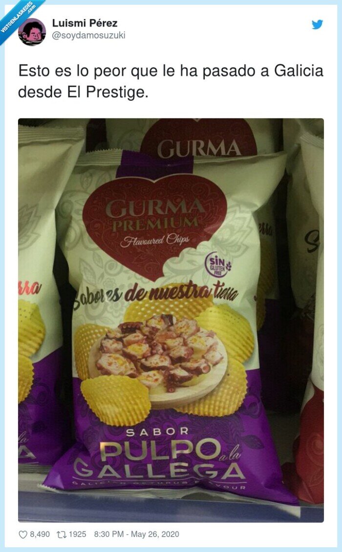 prestige,galicia,patatas,pulpo a la gallega