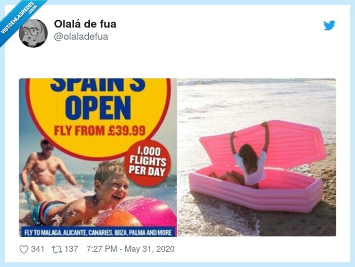 ataud,colchoneta,guiris,españa