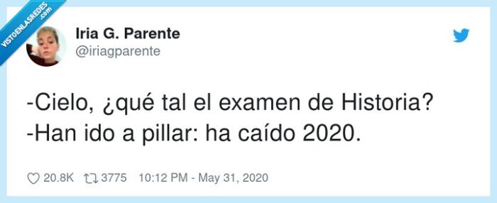 historia,examen,2020,coronavirus