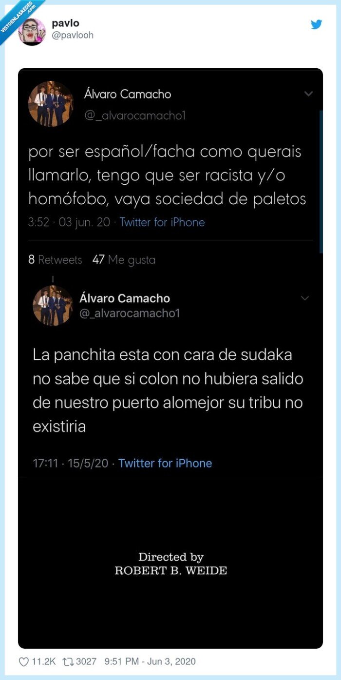 racista,pillada,panchita,insultos,facha