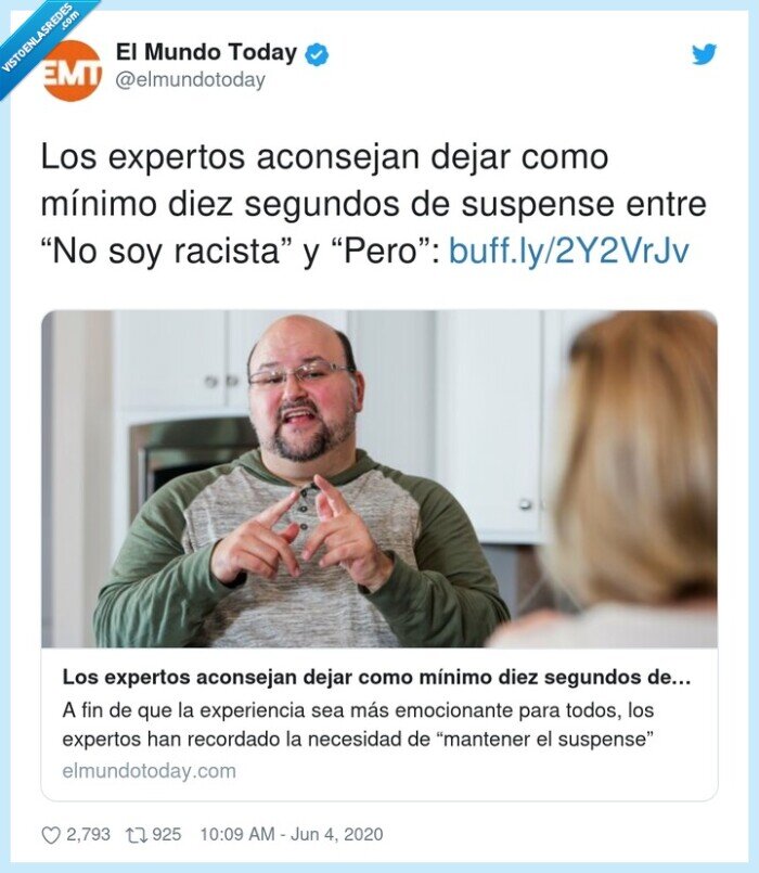 racista,pero,aconsejar,expertos