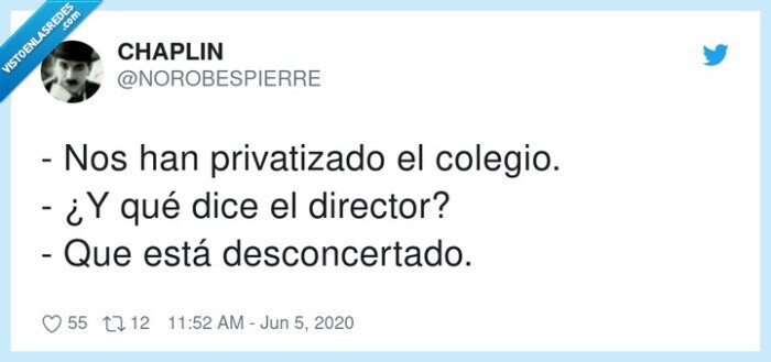 desconcertado,privatizado,director,colegio