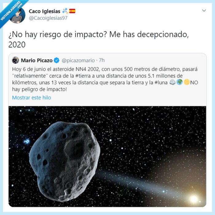 asteroide,2020,impacto