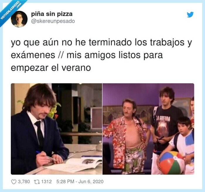 terminado,exámenes,trabajos,empezar,amigos,cuarentena