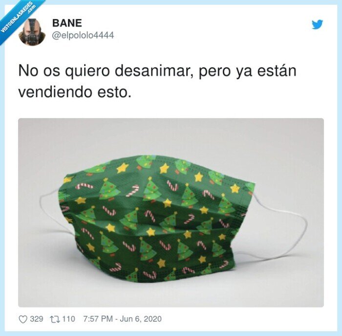desanimar,vender,mascarilla,navidad,cuarentena