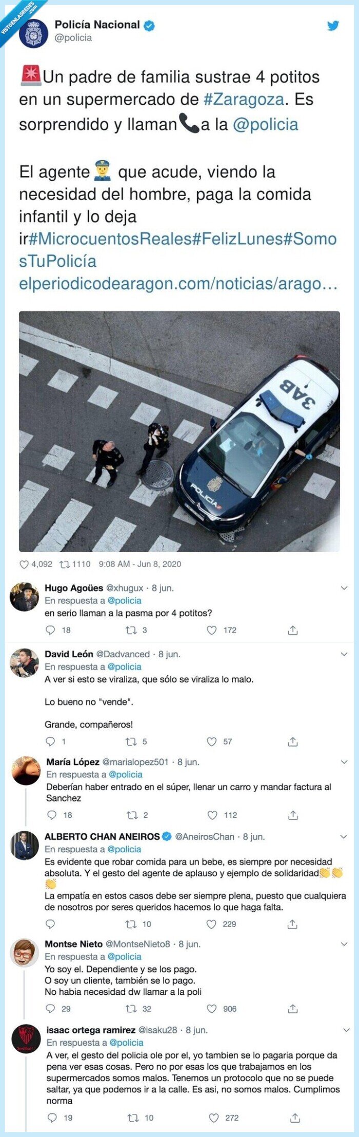 policía,supermercado,sorprendido,robar,potitos