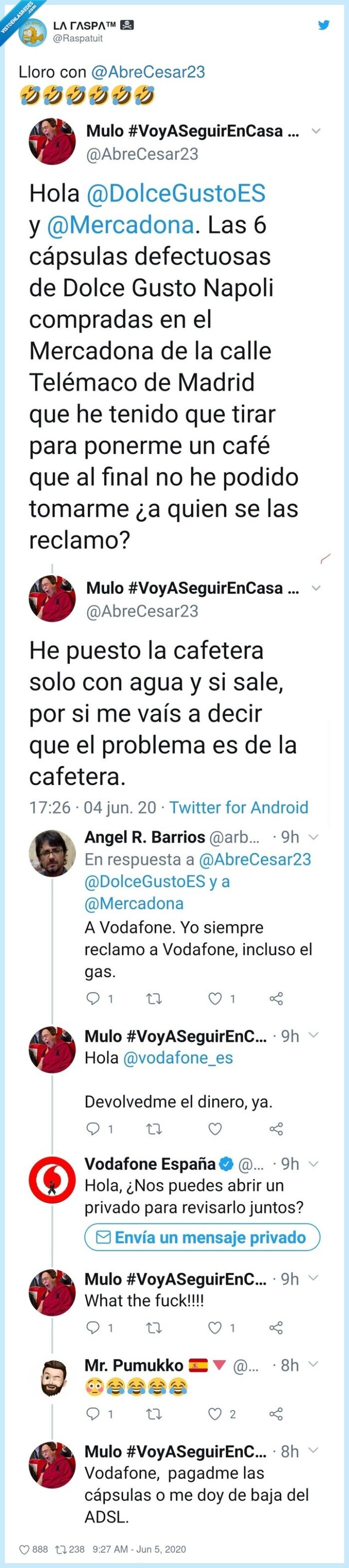 vodafone,cafetera,mercadona