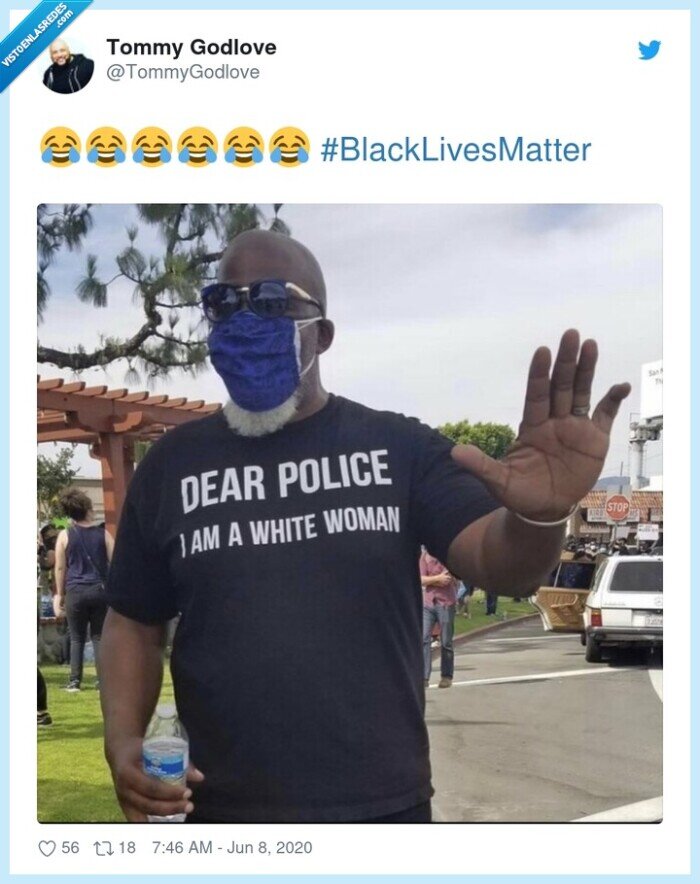 camiseta,negro,blanca,mujer,#blacklivesmatter