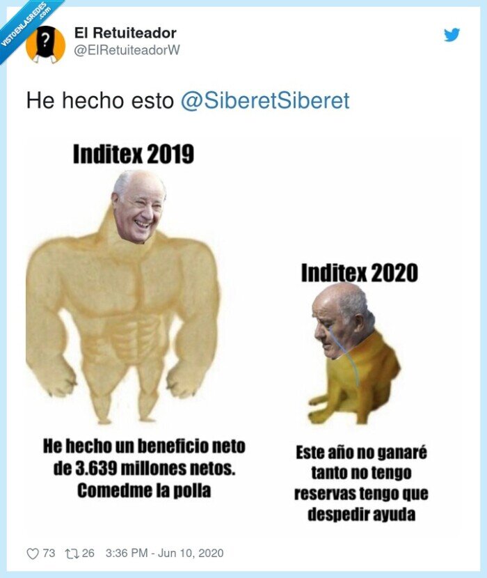 amancio,inditex,dinero,cheems,doge