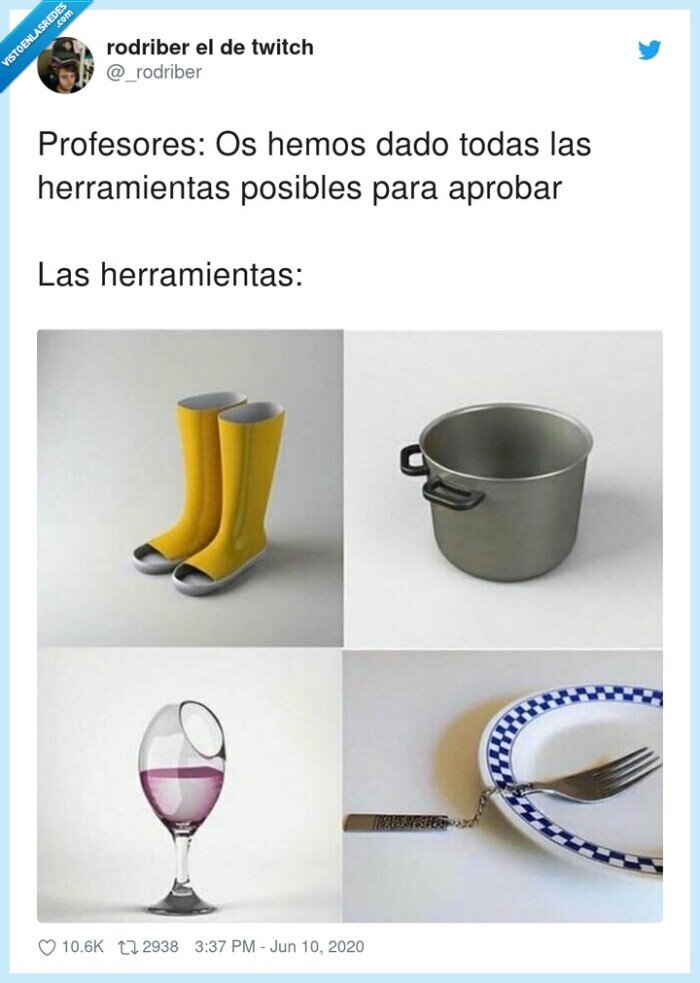 herramientas,profesores,aprobar