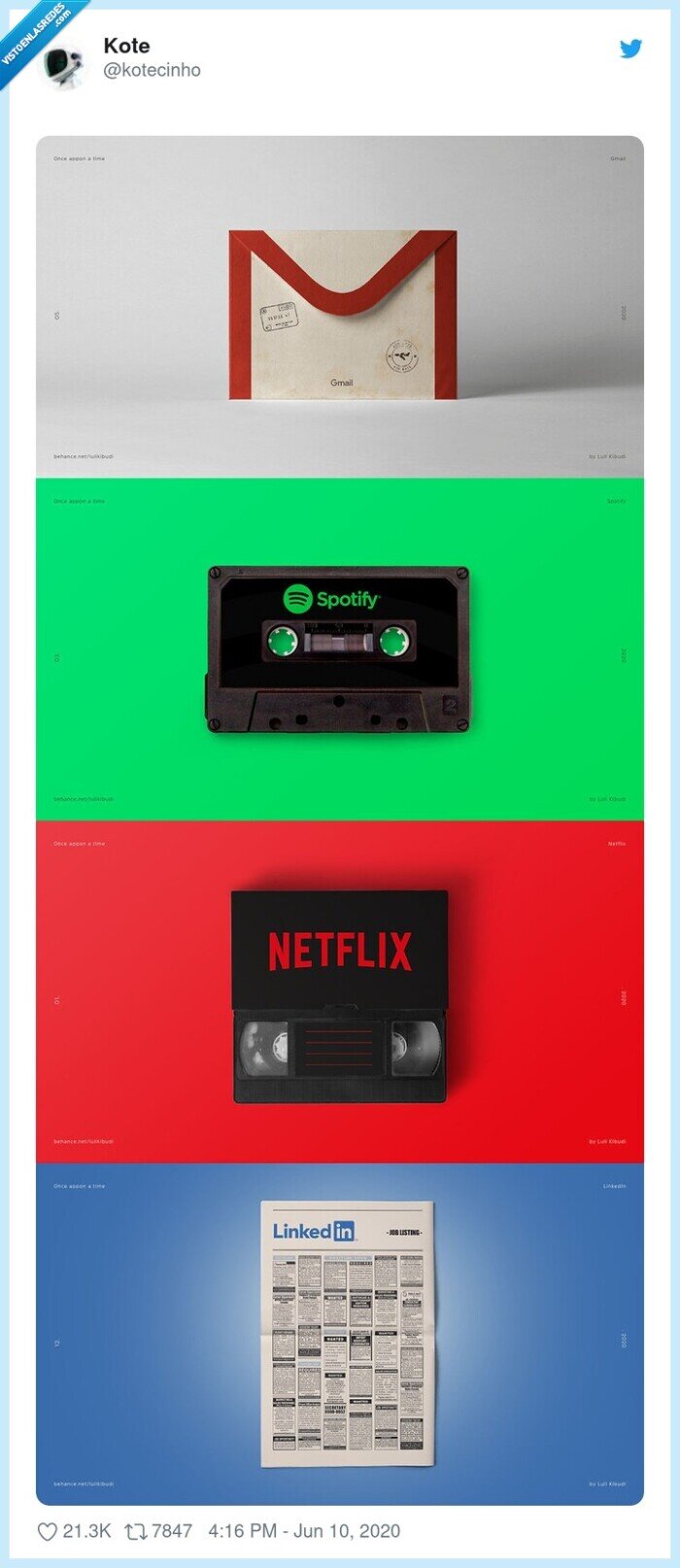 netflix,gmail,spotify,linkedin