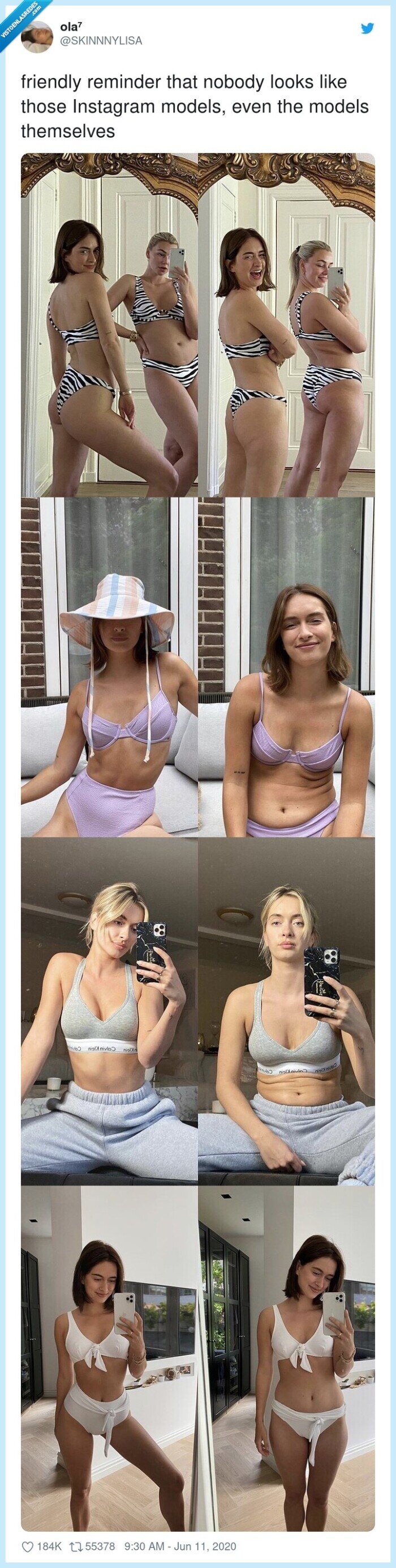 modelos,cuerpos,engaño