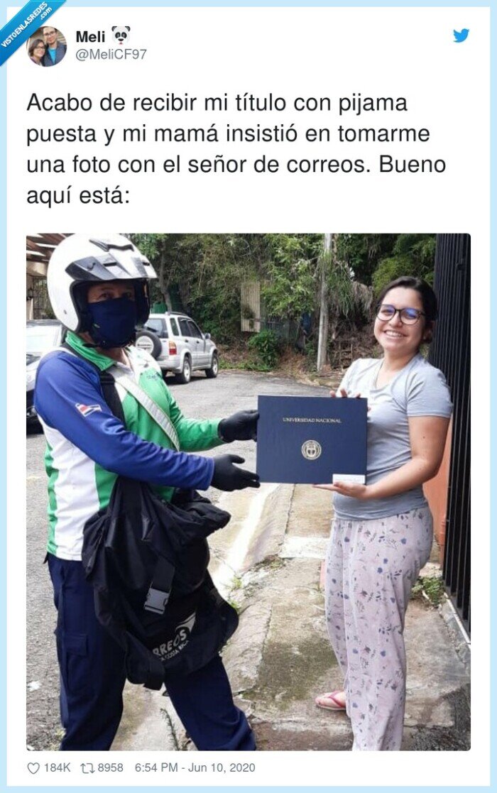 cartero,correos,mensaje,graduación,título