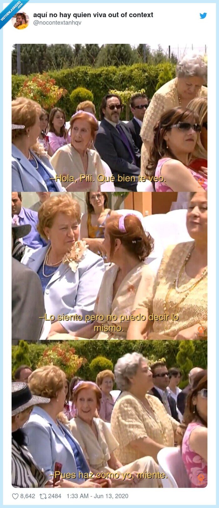 anhqv,aquí no hay quien viva,frase,mentir,pili,te veo bien