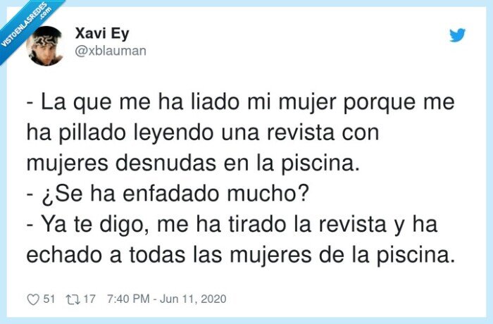 enfadado,desnudas,piscina,mujeres,revista,leyendo