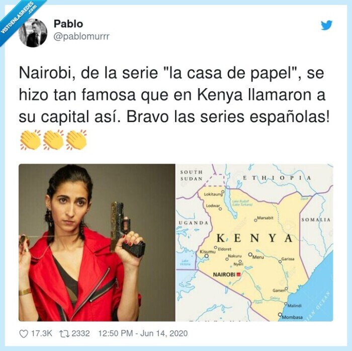 la casa de papel,nairobi,españolas,capital,kenya