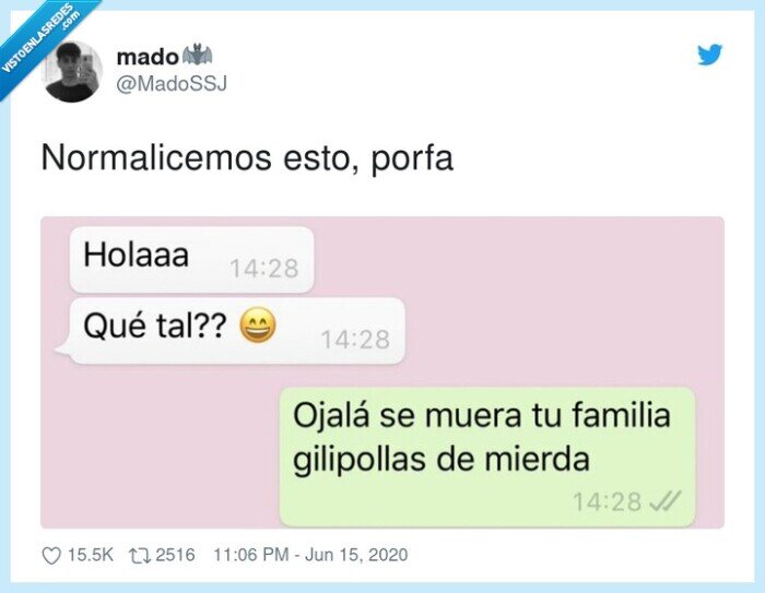 normalizar,insultos,ironia