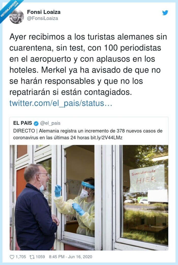 repatriar,responsables,contagiados,cuarentena,turismo,baleares,alemanes,aeropuerto