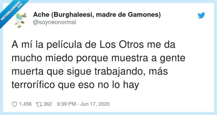 terrorífico,trabajar,película,los otros,muertos