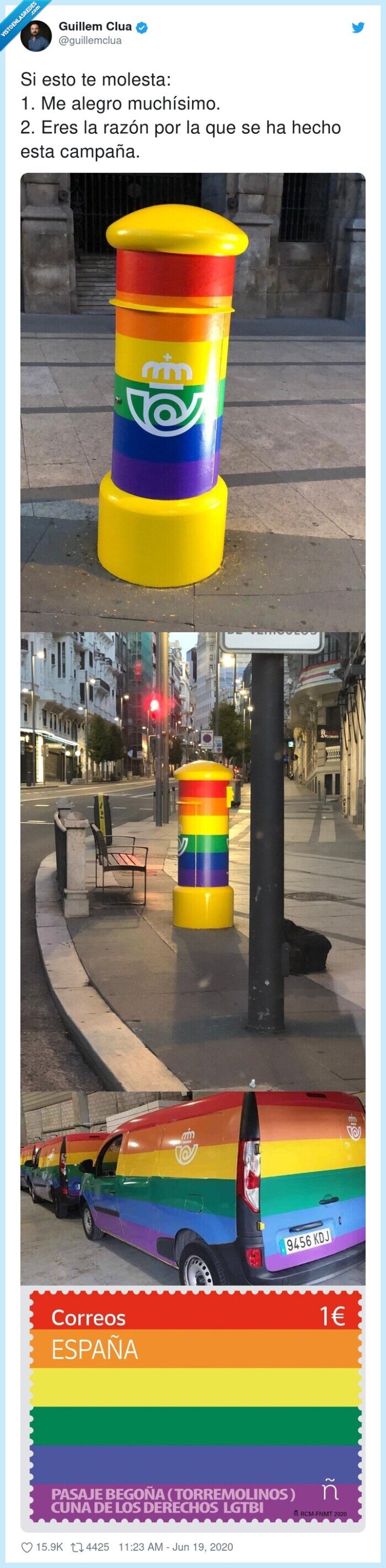 lgbtiq,campaña,molestar,alegrar,buzones,correos