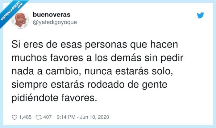pedir,personas,favores,siempre,rodeado