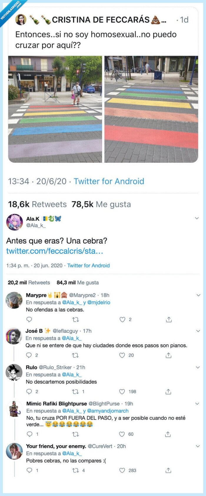 arcoiris,lgbtiq,paso de peatones