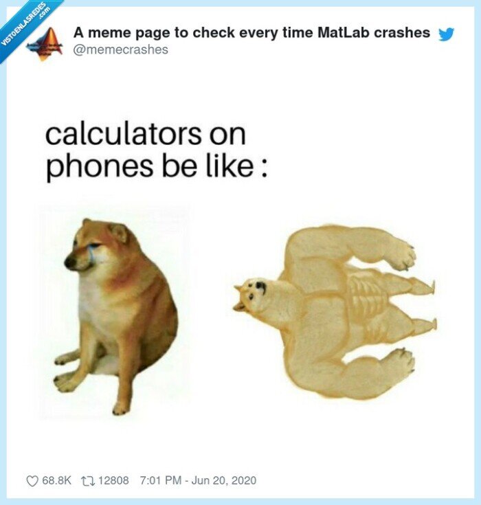 doge,cheems,calculadora