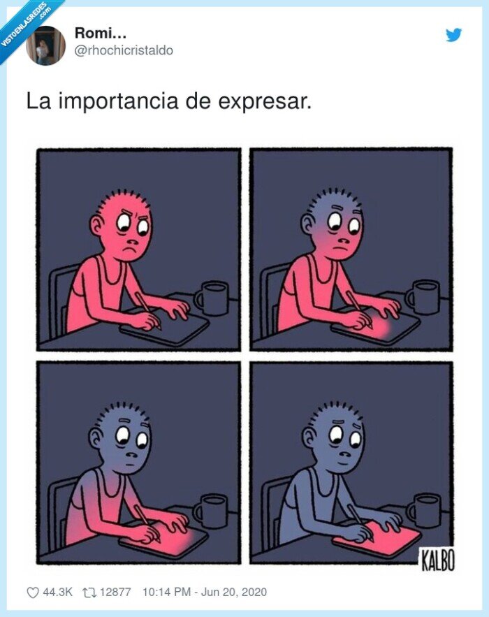 importancia,expresar,soltarlo todo,escribir