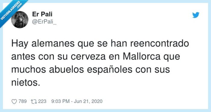 reencontrado,españoles,alemanes,mallorca,cerveza,abuelos