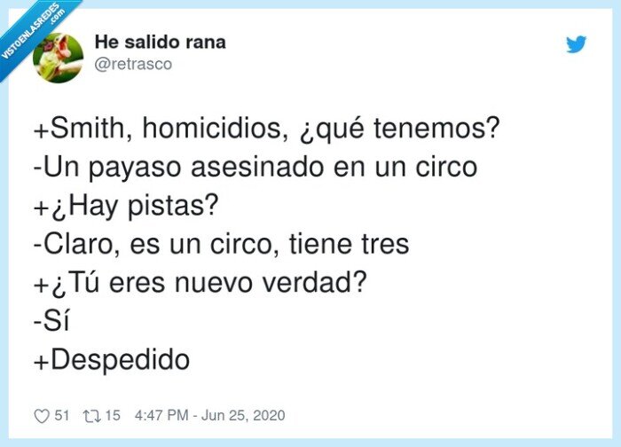 homicidios,despedido,asesinado,smith,payaso